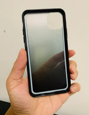 iPhone 11 Pro Max Cute New Gradient Color Bumper Shockproof Case Black thumbnail 5