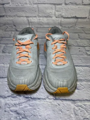 Hoka One One Bondi 7 Womens 9 D WIDE Running Shoes Harbor Mist Running Athletic thumbnail 3