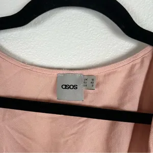 ASOS Wrap Long Sleeve Dress Sz 8‎ thumbnail 3