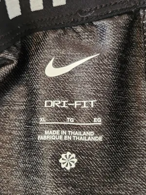 Nike Women's Gray Cropped Dri-Fit Jogger Pants Size XL thumbnail 9