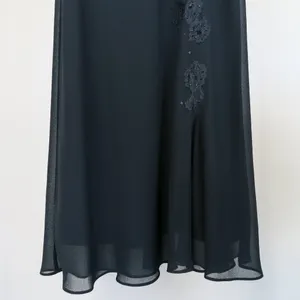 Vintage Y2K J.B.S. Black Lace Midi Dress thumbnail 9