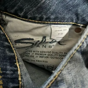 Silver Jeans Womens W 31 L 32 Blue Suki Surplus Denim Bottoms Ladies thumbnail 7