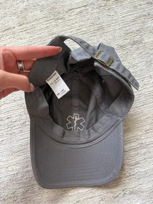 EMT Embroidered Gray Baseball Cap thumbnail 2