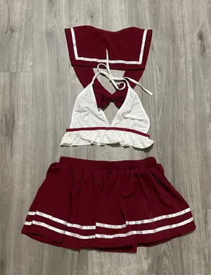 Avidlove School Girl Role play Lingerie Set Sexy Costumes thumbnail 4