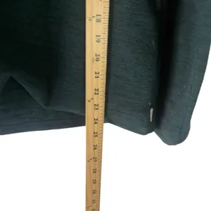 Eddie Bauer Women's Size Small Green Half‎ Zip Fleece Pullover Sweater thumbnail 9