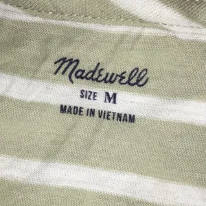 Madewell Whisper V-Neck Cotton Tank Top Shirt Tee M v6x thumbnail 6
