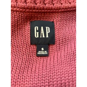 GAP purple v-neck knit sweater small preppy thumbnail 4