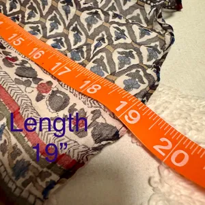 Twelfth Street By Cynthia Vincent‎ Peasant Blouse Silk Long Sleeve Size Sz L thumbnail 13