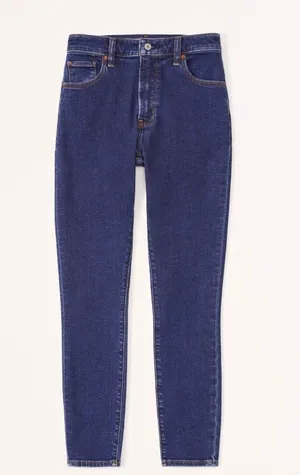 Abercrombie High-Rise Super Skinny Ankle Jeans thumbnail 1
