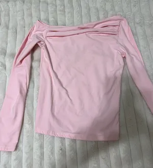 Shein Top Long Sleeve Pink S thumbnail 1
