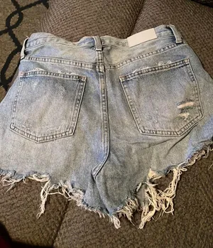 Distressed Jean Shorts thumbnail 3