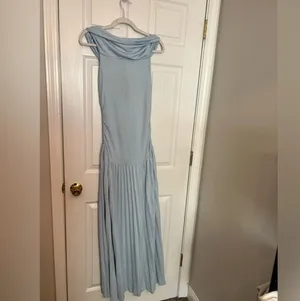 LIONESS Field Of Dreams Dress in Light Blue thumbnail 6
