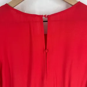 Gianni Bini Mini Dress Womens XS Red Viscose Lace Cutout Detail Keyhole Back‎ thumbnail 10