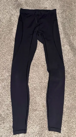 Lululemon Women's Reflective Running Tights Black thumbnail 1