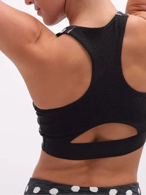 Outdoor Voices Doing Things Polka Dot Preppy Outdoor Hiking Yoga Sports Bra S thumbnail 3
