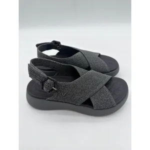 Vivaia Kara AdaptAll Sport Rich Grey Silver Knit Comfort Lightweight Sandals 7 thumbnail 2