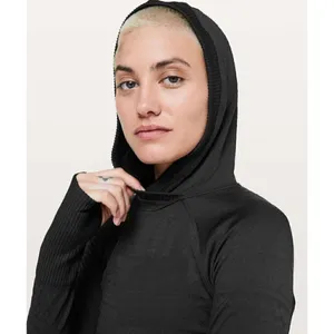 Lululemon Rest Less Fitted‎ Textured Long Sleeve Hoodie 6 thumbnail 4