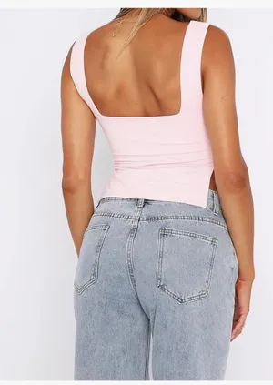 Amazon bubblegum pink top Size XS thumbnail 2