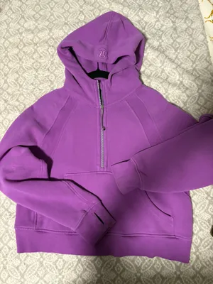 Lululemon Purple Scuba  thumbnail 1