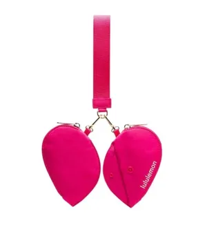 Lululemon Dual Pouch Wristlet Heart Passionate / Passionate / Gold thumbnail 2