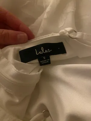 Lulus Mini Dress White Floral thumbnail 3