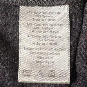 ALO Yoga Leggings Women Size M Gray Gym Activewear 7/8 Low-Rise Ankle Zip EUC thumbnail 8