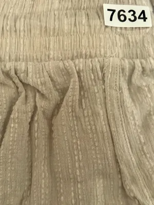 Albion Cropped Wide Leg Cotton Pants thumbnail 6