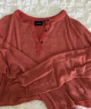 Urban Outfitters Henley Top Out From Under thumbnail 1