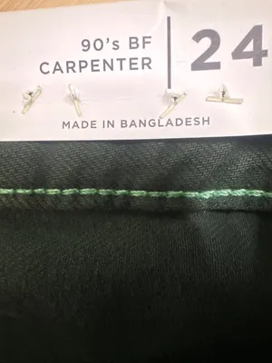 PacSun 90s BF Carpenter Jeans 24 Carpenter Pants Y2K Indie Grunge Streetwear thumbnail 6