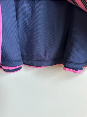 Lilly Pulitzer Brielle Striped Sleeveless Fit and Flare Dress Pink Navy womens thumbnail 6