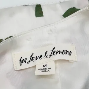 For Love & Lemons Love Song Bustier Mini Dress Size M Satin Rose Coquette Girly thumbnail 10