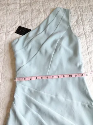 Michael Costello X Revolve  Ava Mini Dress Blue Small thumbnail 6