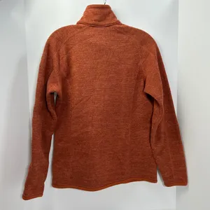 Patagonia Better Sweater 1/4 Zip Pullover Burnt Orange Heather Womens Medium‎ thumbnail 3