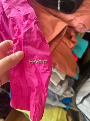 The North Face - Women’s Pink Rain/Windbreaker Hyvent Jacket thumbnail 5