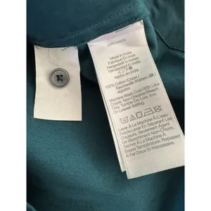 NWD Madewell Sculptural Sleeve Pleated Mini Dress Midnight Spruce Size 6 thumbnail 9