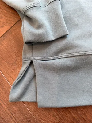 Sage Collective Scuba Cozy Crewneck Sweatshirt Green in Medium - C10-037 thumbnail 6