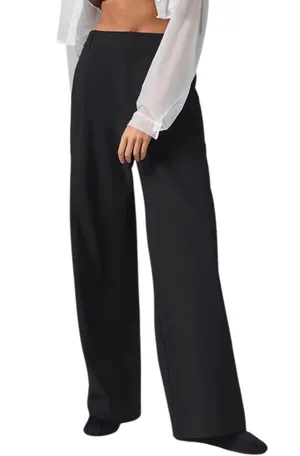 Alo Yoga High-Waist Pursuit Trouser (Regular) Black S thumbnail 1