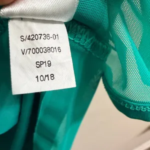 Athleta Sunlover UPF 50+‎ Sleeveless Mesh Hem Teal Green Medium 420736 thumbnail 11