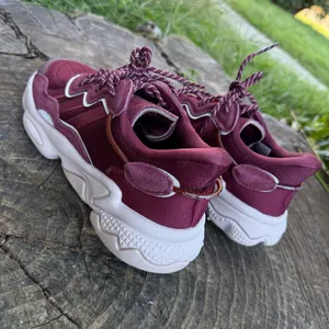 adidas Ozweego Burgundy Sneakers women shoes size 8.5 thumbnail 4