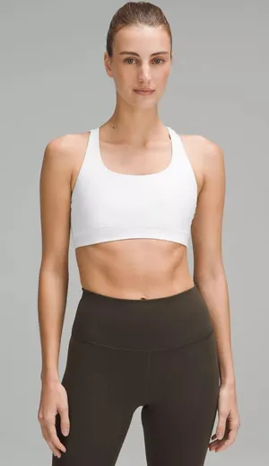 Lululemon Energy Bra 8 White thumbnail 1