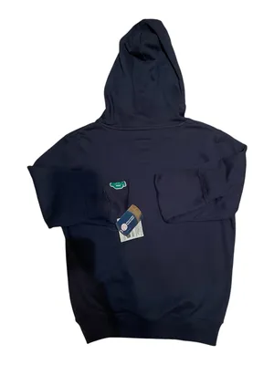 Notre Dame Sweatshirt Stadium Athletics Size M Fighting Irish Hooded Blue Green thumbnail 2