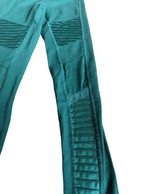 Alo Yoga High-Waisted Moto Leggings Greem Stretch Ankle Length Workout Size XS thumbnail 9