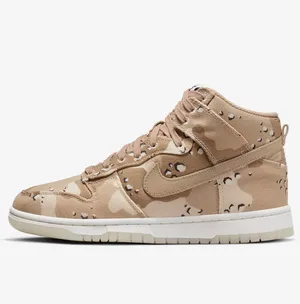 Nike Camo Women’s Dunk High Sneakers thumbnail 1