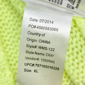 LEI Neon Yellow Sweater XL French Bulldog Dog Graphic Knit Dopamine Kitsch Twee thumbnail 10