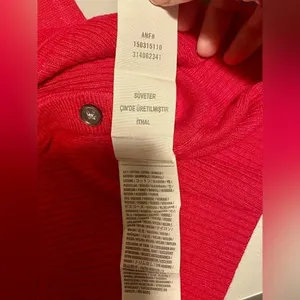 Abercrombie & Fitch Pink Button Up Sweater Cardigan w/ Quarter Sleeves thumbnail 7