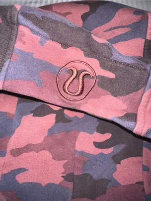 Lululemon Scuba Full-Zip Camo Full Length Hoodie size 4 thumbnail 6