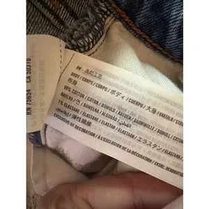 Abercrombie And Fitch Denim Shorts 28/6 Curve Love The Mom Short Mid Rise Jeans thumbnail 4