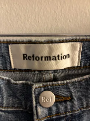 Reformation Distressed Jeans Size 27 thumbnail 3