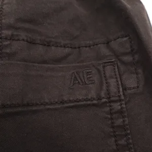 American Eagle Outfitters Cargo Jogger Pants Womens 6 Black Stretch Tapered Leg thumbnail 5
