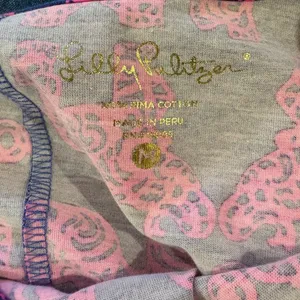 LILLY PULITZER Marlowe Shift mini dress blue w pink elephants sz M thumbnail 4